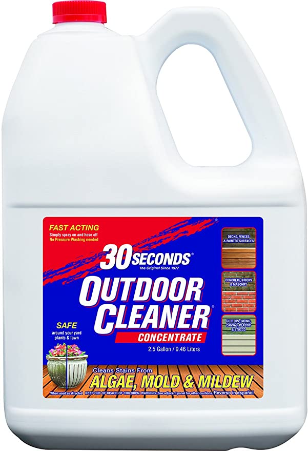 Collier Mfg 2.5G30S 30 Seconds Outdoor Cleaner, 2.5-Gal. Concentrate, Must Purchase in Quantities of 2 - Quantity 2