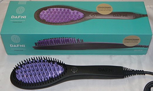 DAFNI Hair Straightening Ceramic Brush Original Retail
