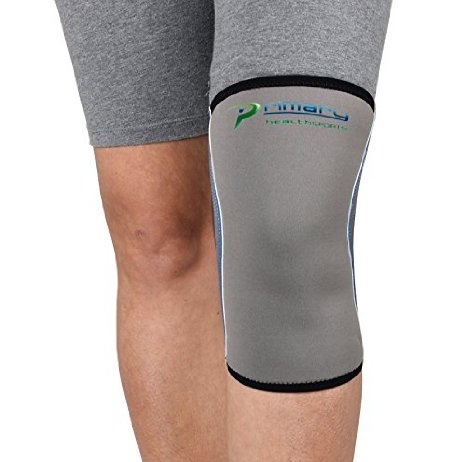 Best Breathable Neoprene Knee Brace/Pad - Joint Support Sleeve - Patellar Stabilizer - Great for Arthritis, Exercise, Compression, Dislocation, Torn meniscus, Running, Basketball, Golf, Hiking, Immobilizer, Osteoarthritis, Tendonitis, Yoga, Volleyball, Weightlifting - 60 day Money Back Guarantee by Primary Health Sports