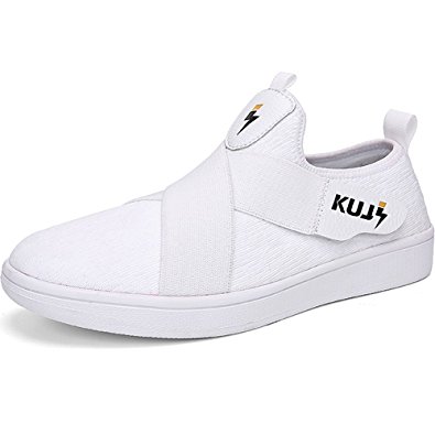 Soulsfeng Kuji Men's Women's Shoes Loafers Slip-On Shoes White Shoes Fashion Sneakers White Shoes