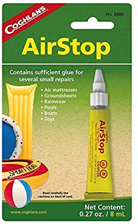 Coghlan's 8880 Airstop Sealant, 0.27-Ounce/ 8 ml