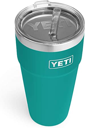 YETI Rambler 26 oz Straw Cup, Vacuum Insulated, Stainless Steel with Straw Lid