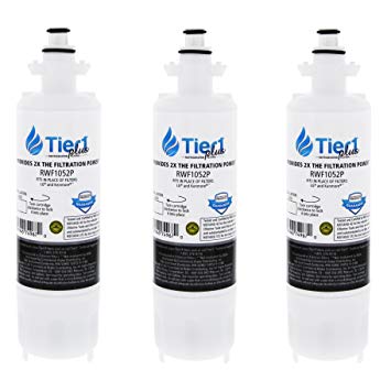 Tier1 Plus Replacement for LG LT700P, ADQ36006101, ADQ36006102, Kenmore 46-9690, 469690 Refrigerator Water Filter 3 Pack