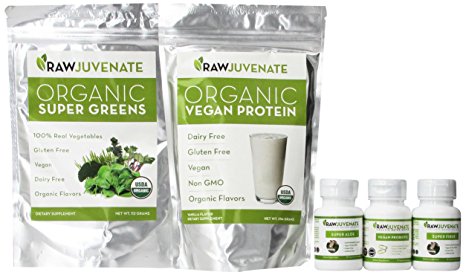 Raw Green Organics Rawjuvenate Complete Detox System, 1.5 Pound