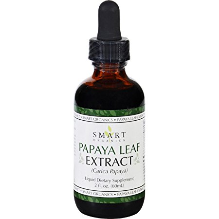 Smart Organics Papaya Leaf Extract 2 Ounces