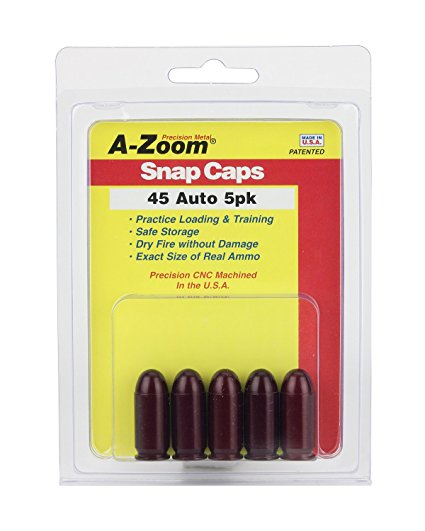 Azoom .45 ACP Caliber Snap Cap