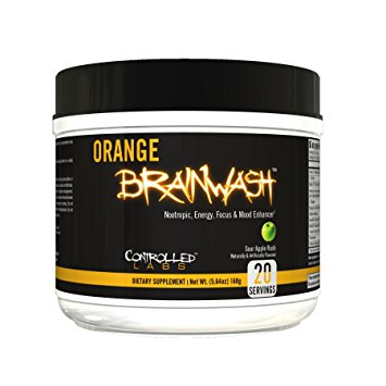 Controlled Labs, Orange BrainWash, 20 Serv (Sour Apple Rush)