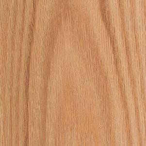 Wood Veneer, Oak, Red Flat Cut, 2x8, PSA Backed