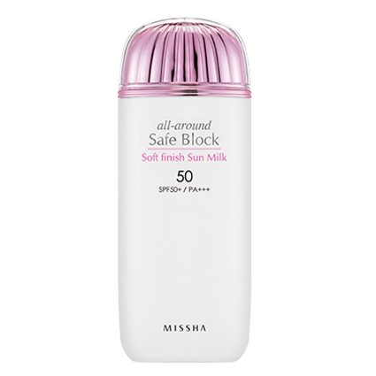 [MISSHA] All-Around Safe Block Soft Finish Sun Milk SPF50  PA    70ml