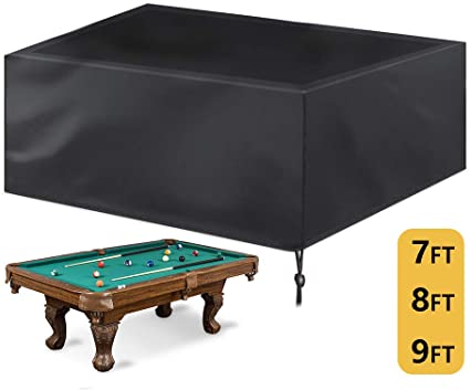 Saking 7/8/9 FT Pool Table Covers for Billiard Snooker Furniture Tables