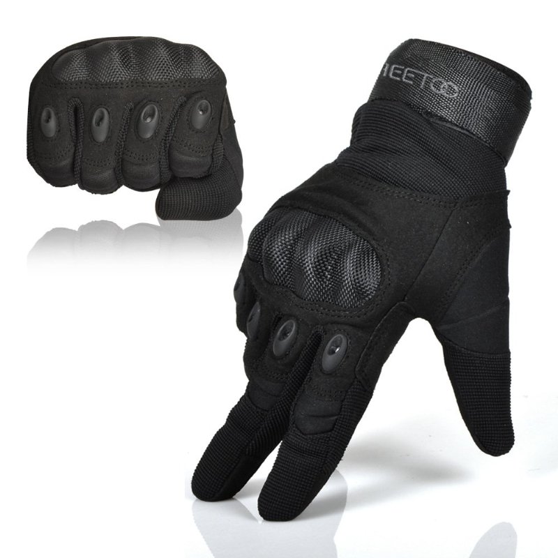 Freetoo Mens Outdoor Gloves Full Finger Cycling Motorcycle Gloves