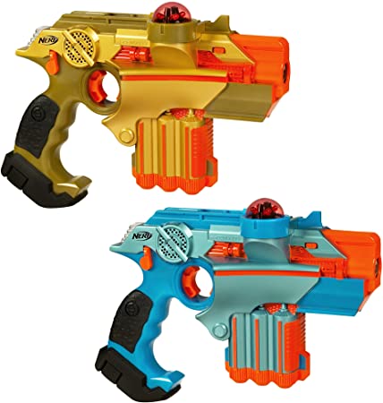 Nerf Lazer Tag Phoenix LTX Tagger 2-Pack, Frustration-Free Packaging