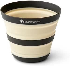 Sea to Summit Frontier Ultralight Collapsible 12 Ounce Camp Cup, Bone White