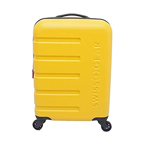 Swiss Gear ABS 47 cms Yellow Hardsided Cabin Luggage (7366743156)