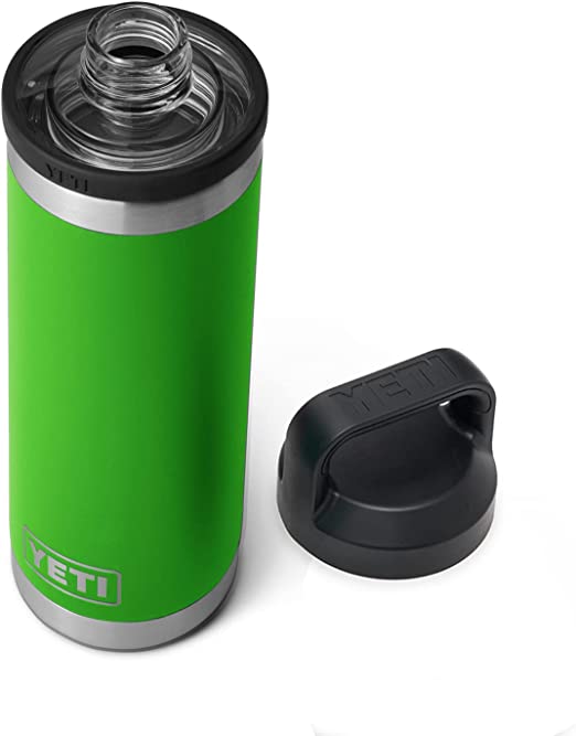 YETI Rambler 18 oz Bottle, Vacuum Insulated, Stainless Steel with Chug Cap