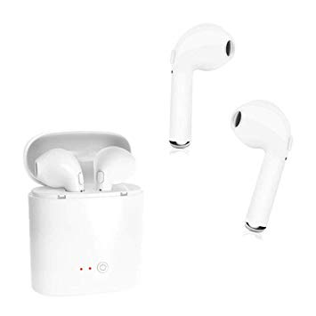 Wireless Bluetooth Headphones Wireless Earbuds Mic Mini in-Ear Earphones Sweatproof Sports Headphone for iPhone 8 X 7 7 Plus 6S 6S Plus,Samsung Galaxy S7 S8 S8 Plus … …