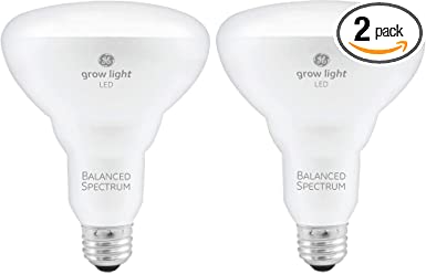 Grow Light BR30 LED Light Bulb for Indoor Plants 2 Pack