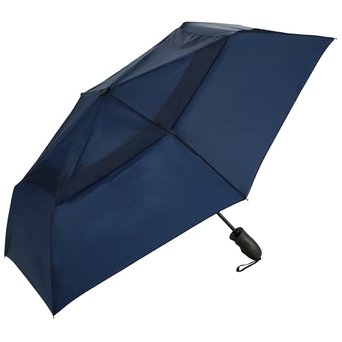 ShedRain Umbrellas Windjammer Vented Auto Open Auto Close Folding Umbrella