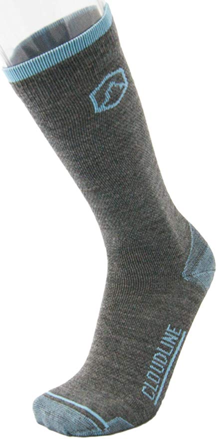 CloudLine Super Soft Merino Wool Graduated Compression Socks - 15mmHg