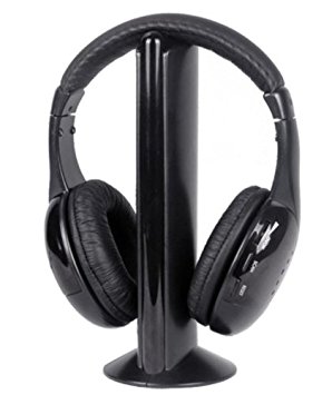 Intex Roaming Wireless Over-Ear Headphones (Black)