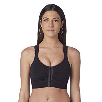 CzSalus Post-op bra after breast enlargement or reduction - Black size 2XL