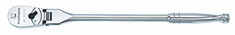 GearWrench 81306F 1/2-Inch Drive Full Polish Flex Head Ratchet with 84T