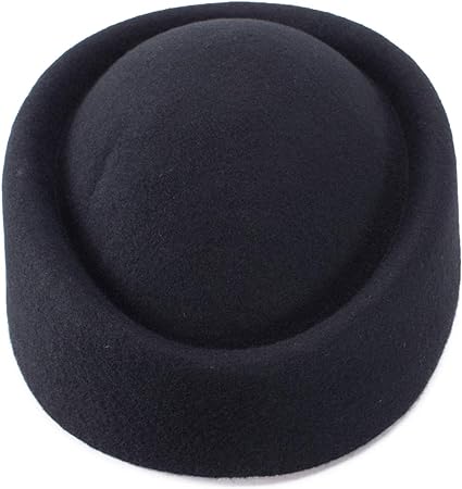 Lawliet Cocktail Fascinator Base Wool Air Hostesses Pillbox Hat Millinery Making A139