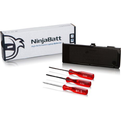 NinjaBatt® Laptop Battery for Apple A1321 661-5211 661-5476 (Mid 2009 2010) MB985 MB986J/A MC118 - Premium quality High performance [Li-Polymer/58Wh/10.8v]