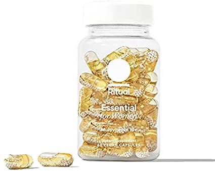 Ritual Multi Vitamins Essential for Women 18  Vegan Friendly Non-GMO Gluten and Major Allergen Free