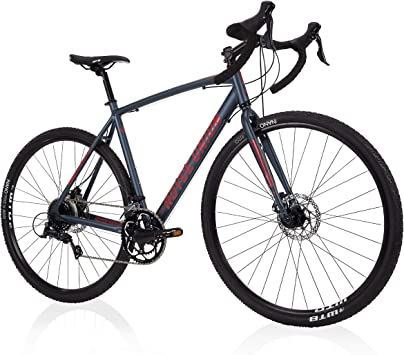 Royce Union Men's' Gravel Bike 27.5" or 700c Wheels, Lightweight Aluminum w/Shimano