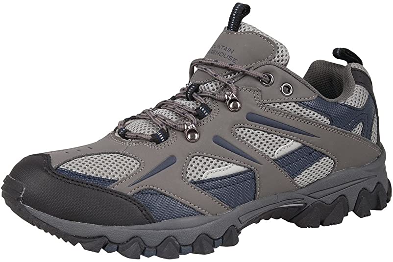 Mountain Warehouse Jungle Mens Walking Shoes - Lightweight Running Shoes, Breathable, Soft, Comfortable, Flexible Gym Shoes - Ideal for All Season Hiking & Trekking