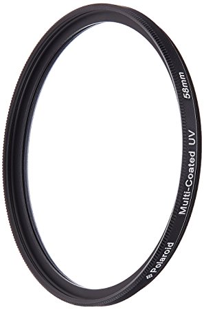 Polaroid PLFILUV58  multi coated UV filter 58mm (Black)