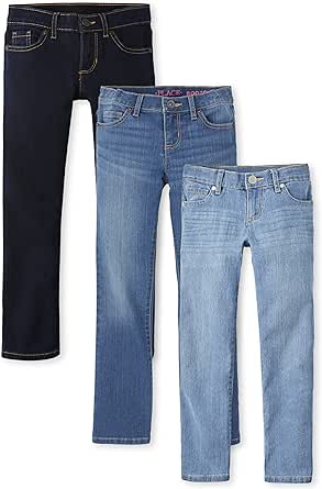 The Children's Place Girls' Multipack Basic Skinny Jeans