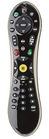 TiVo C00210 TiVoGlo Premium Remote Control, Black