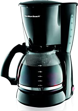 Hamilton Beach 12-Cup Coffeemaker, Black