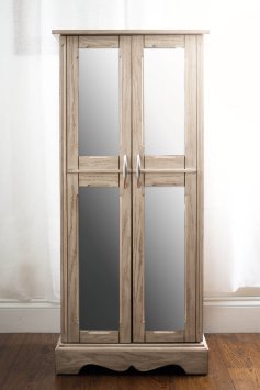 Hives and Honey Chelsea Armoire, Grey Mist