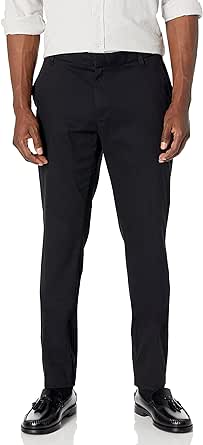 Amazon Essentials Men's Slim-Fit Wrinkle-Resistant Flat-Front Stretch Chino Pant