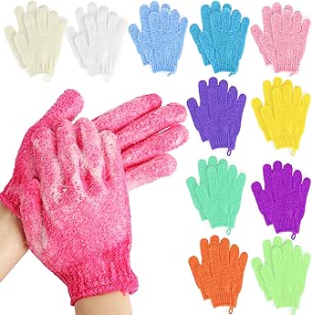 Alotpower Exfoliating Gloves for Shower