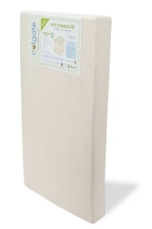 Colgate Eco Classica III Dual firmness Eco-Friendlier Crib mattress, Organic Cotton Cover