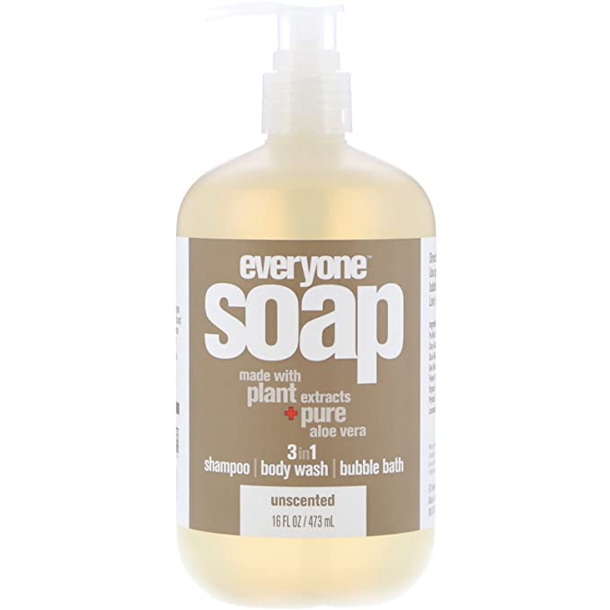 Everyone Soap Unscented, 16 oz