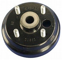 EZGO Brake Drum for Gas & Eelctric 1982 to Current 2 Cyle Golf Carts 24 Spline Count