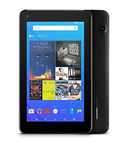 Ematic 7" HD 16GB Quad-Core Tablet with Android 5.1, Lollipop, Google Play, Bluetooth, Dual Camera, (Black)