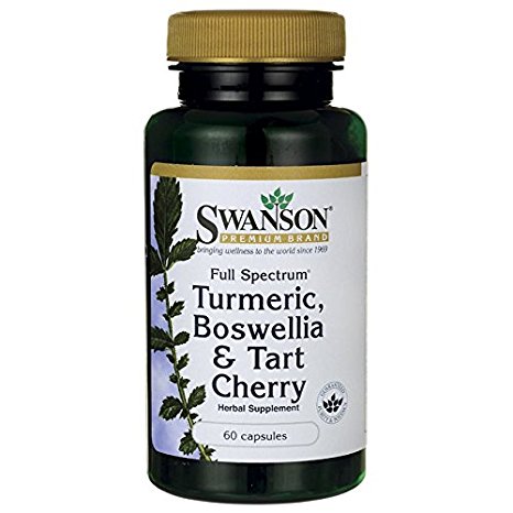 Swanson Full Spectrum Turmeric, Boswellia & Tart Cherry 60 Caps
