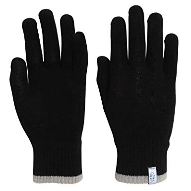 TrailHeads Light Knit Gloves | Winter Glove Liners | Base Layer Gloves for Women and Men