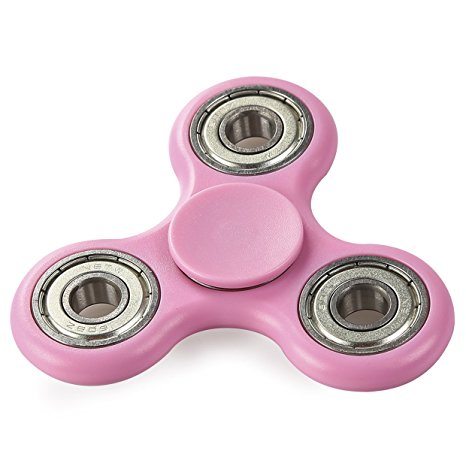 Wowstar Tri-Spinner Fidget Toy EDC Focus Toy with the New Technology Silent Soft-Closing Bearing