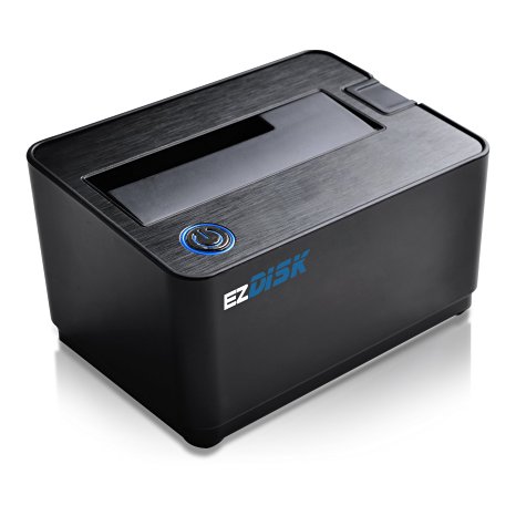 ezDISK EZ0330 USB3.0 hard drive docking station support SATA I/II/III up to 6TB, support both 512 Byte/Sector and 4K/Sector formats, energy saver function integrated
