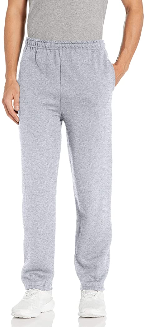 Gildan Men's Fleece Elastic Bottom Sweatpants with Pockets, Style G18100