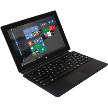 Vulcan Excursion XB VTA1005XB Intel Atom Quad Core Z3735F 183GHz 2GB Memory 32 GB Storage 101 IPS Touchscreen 2-in-1 Tablet Windows 10  Docking keyboard Case Cover  Windows 10