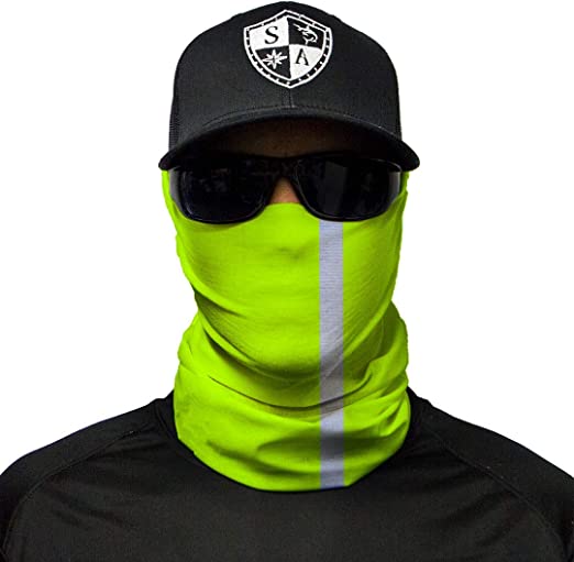 S A - 1 UV Face Shield - Multipurpose Neck Gaiter, Balaclava, Elastic Face Mask for Men and Women