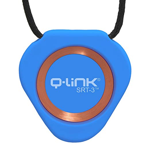 Q-Link Acrylic SRT-3 Pendant (Aura Blue)